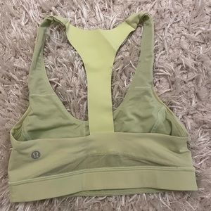 Mint green Lululemon sports bra size extra small
